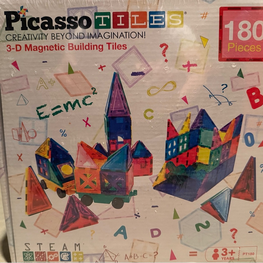 Picasso Tiles 180 count- unopened